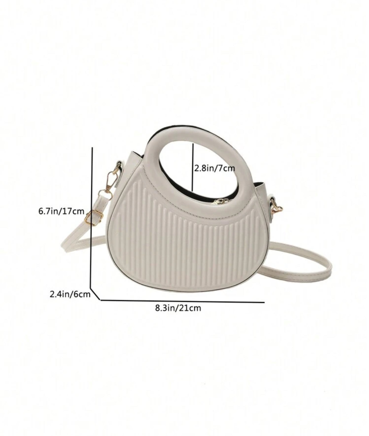 Bolso con diseño novesoso